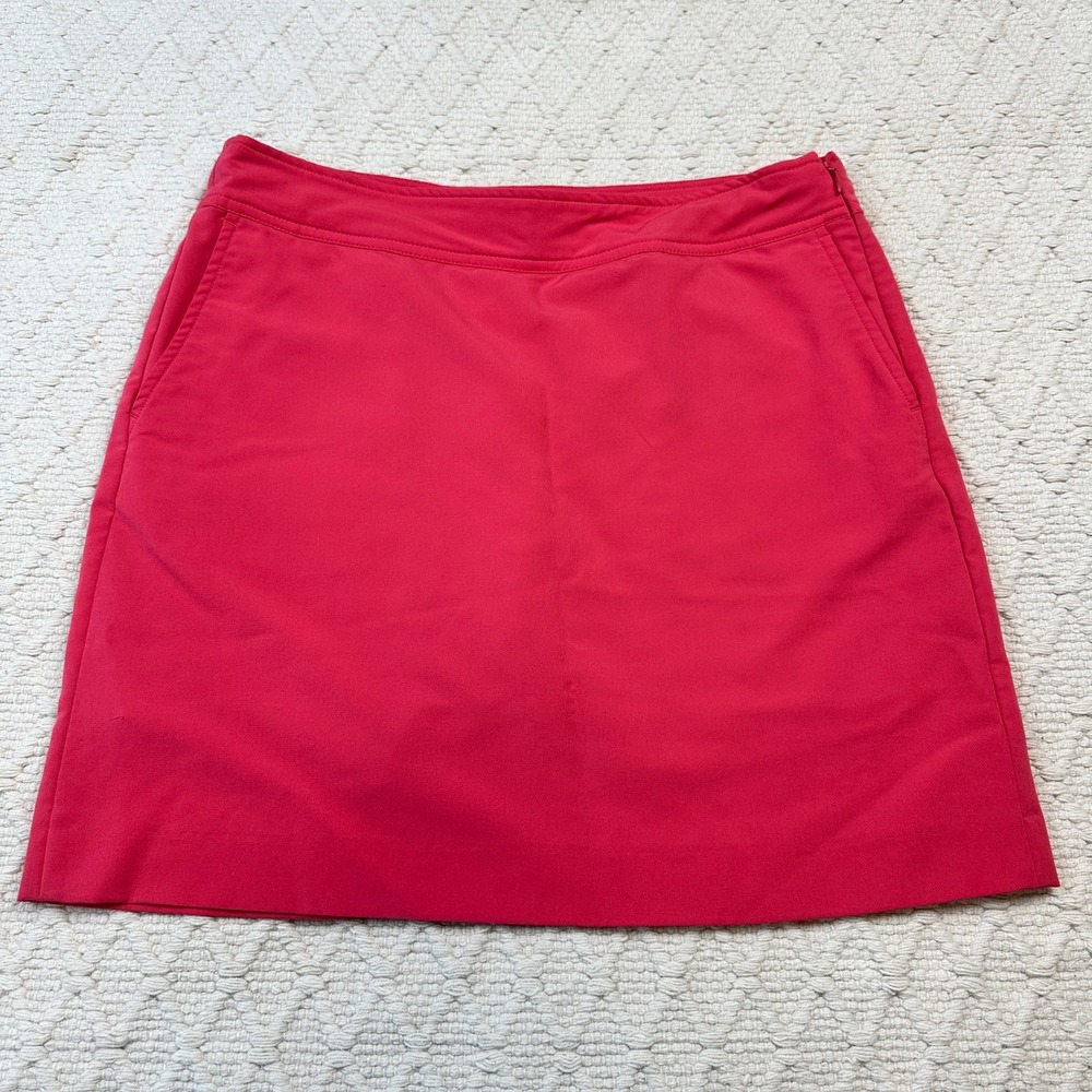 Fairway & Greene Ladies Pink Golf Skort Size 4 Performance Stretch Athletic Mini